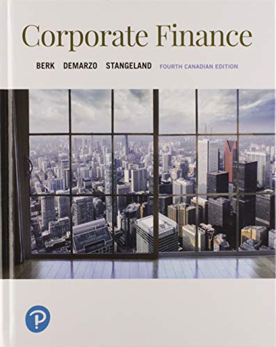 Book Corporate Finance, Fourth Canadian Edition Plus MyLab Finance with Pearson eText -- Access Card Package free