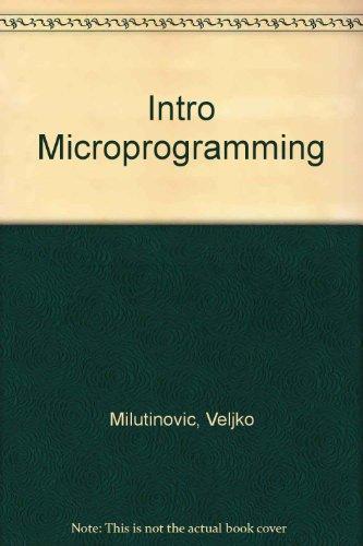 Book Introduction To Microprogramming free