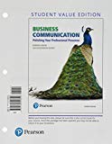 Book Business Communication: Polishing Your Professional Presence, Student Value Edition Plus MyLab Business Communication with Pearson eText -- Access Card Package (4th Edition) free