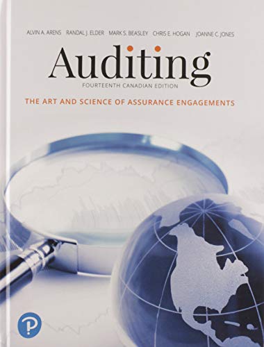 Book Auditing: The Art And Science Of Assurance Engagements, Fourteenth Canadian Edition Plus Mylab Accounting With Pearson Etext -- Access Card Package (14th Edition) free