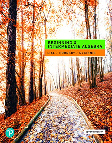 Book Beginning and Intermediate Algebra (2-downloads) free