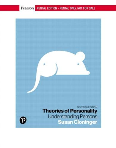 Book Theories of Personality: Understanding Persons [RENTAL EDITION] free