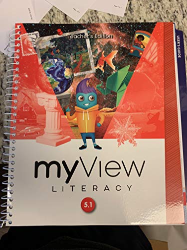 Book My View Literacy 5.1 Teacher Edition 9780134909592 free