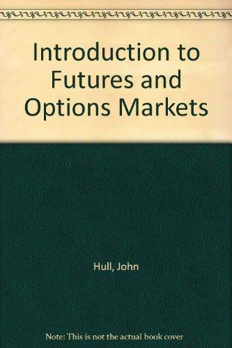 Book Introduction to Futures and Options Markets free