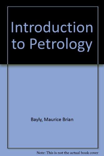 Book Introduction To Petrology. free