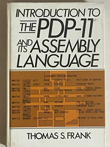 Book Introduction to the PDP-11 and its assembly language (Prentice-Hall software series) free