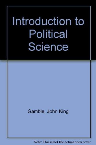 Book Introduction to Political Science free