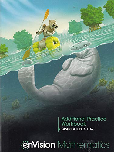 Book ENVISION MATHEMATICS 2020 ADDITIONAL PRACTICE WORKBOOK GRADE 4 free