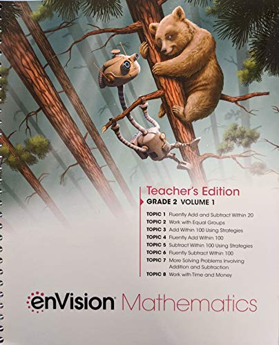 Book enVision Mathematics 2020 National Teacher Edition Grade 2 Volume 1, c. 2020, 9780134953861, 013495386X free