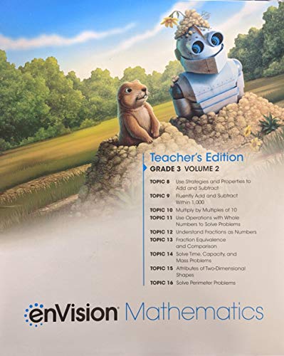Book enVision Mathematics 2020 National Teacher Edition Grade 3 Volume 2, c. 2020, 9780134953892, 0134953894 free
