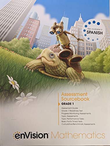 Book Envision Mathematics 2020 Assessment Sourcebook Grade 1, c. 2020, 9780134954028, 0134954025 free