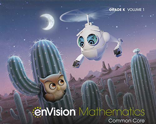 Book ENVISION MATHEMATICS 2020 COMMON CORE STUDENT EDITION GRADE K VOLUME 1 free