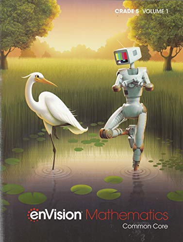 Book ENVISION MATHEMATICS 2020 COMMON CORE STUDENT EDITION GRADE 5 VOLUME 1 free