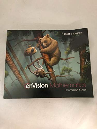 Book ENVISION MATHEMATICS 2020 COMMON CORE STUDENT EDITION GRADE 2 VOLUME 2 free