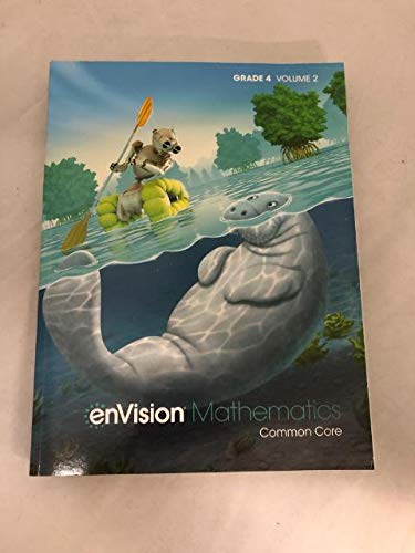 Book ENVISION MATHEMATICS 2020 COMMON CORE STUDENT EDITION GRADE 4 VOLUME 2 free