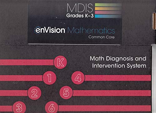Book enVision Mathematics 2020 Common Core Math Diagnosis & Intervention System Part 1 Grade K/3 free