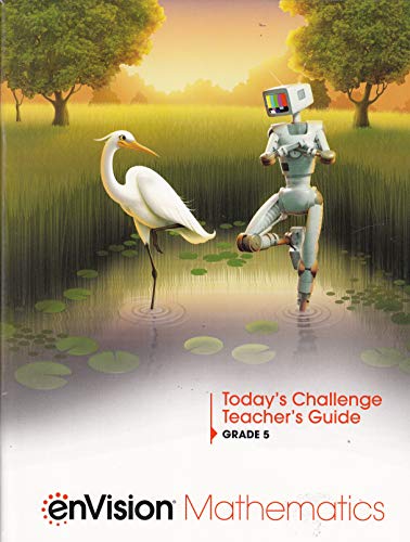 Book enVision Mathematics 2020 Today's Challenge Teacher Guide Grade 5 free