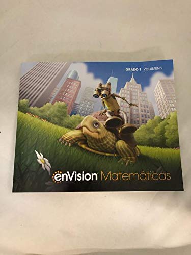 Book ENVISION MATHEMATICS 2020 SPANISH STUDENT EDITION GRADE 1 VOLUME 2 free