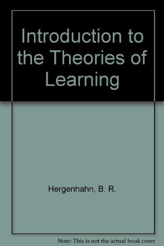 Book An introduction to theories of learning free