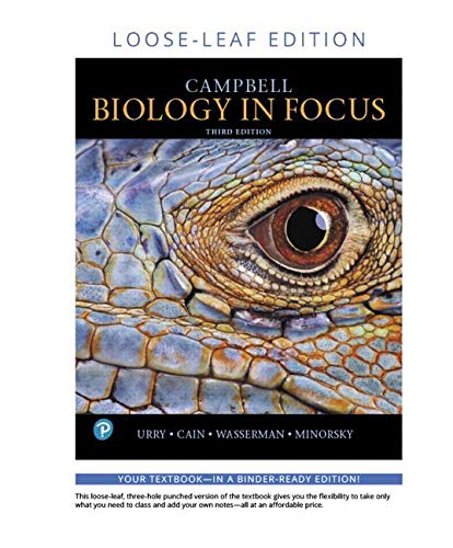 Book Campbell Biology in Focus, Loose-Leaf Plus Mastering Biology with Pearson eText -- Access Card Package free