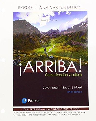 Book ¡Arriba!: comunicación y cultura Brief, Books a la Carte Edition free