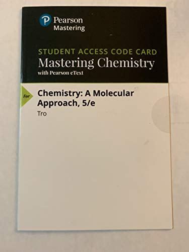Book MasteringChemistry with Pearson eTe free
