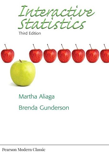 Book Interactive Statistics (Classic Version) (Pearson Modern Classics for Advanced Statistics Series) free