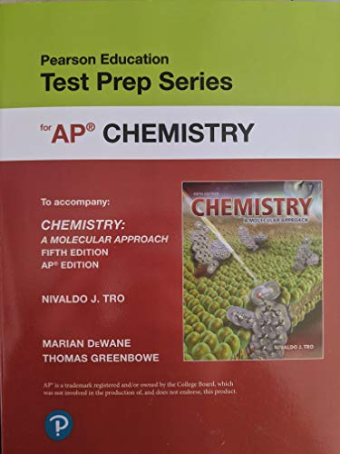 Book Test Prep Series for AP Chemistry (To accompany Chemistry A Molecular Approach fifth Edition AP Edition) 9780134995663, 013499566X c. 2020. free