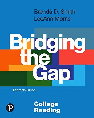 Book Bridging the Gap: College Reading free