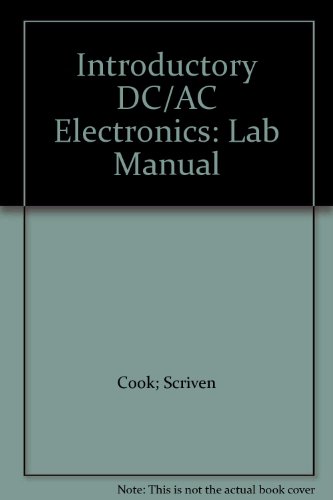 Book Introductory Dc/ac Electronics: Lab Manual free