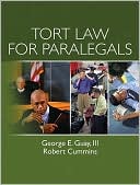 Book Tort Law for Paralegals free