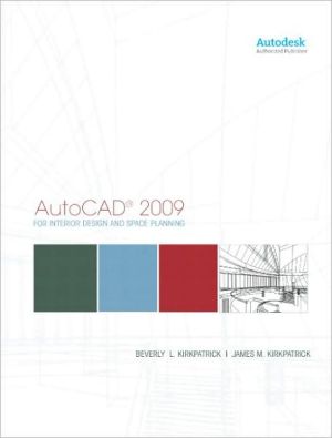 Book AutoCAD for Interior Design and Space Planning 2009 free