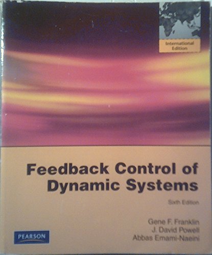 Book Feedback Control of Dynamic Systems Sixth Edition International Edition free