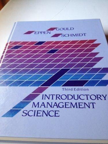 Book Introductory management science free