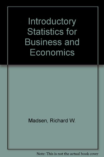 Book Introductory Statistics For Business And Economics free