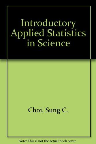 Book Introductory applied statistics in science free