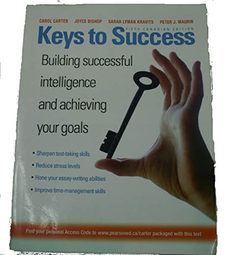 Book Keys to Success Pearson Custom Fifth Canadian Edition free