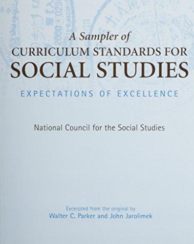Book Sampler of Curriculum Standards for Social Studies free