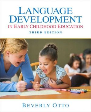 Book Language Development in Early Childhood Education (3rd Edition) free