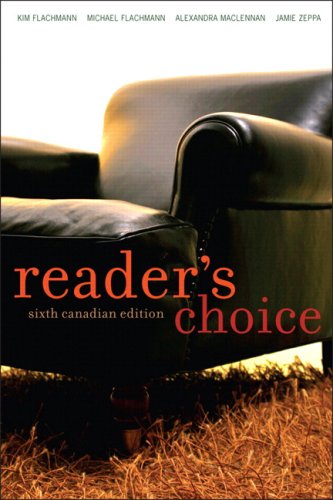 Book Reader's Choice, Sixth Canadian Edition (6th Edition) free