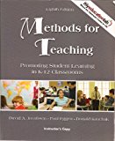 Book Methods For Teaching: Promoting Student Learning In K-12 Classrooms (instructor's Copy) free