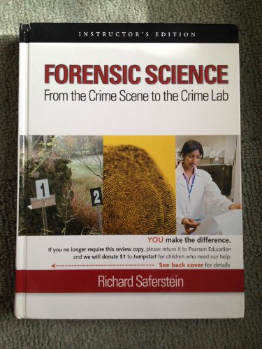 Book Forensic Science (From the Crime Scene to the Crime Lab) free