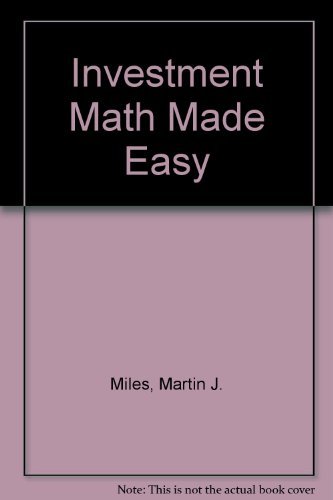 Book Investment Math Made Easy free