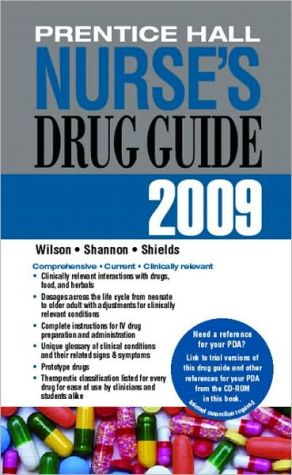Book Prentice Hall Nurse's Drug Guide 2009--Retail Edition free