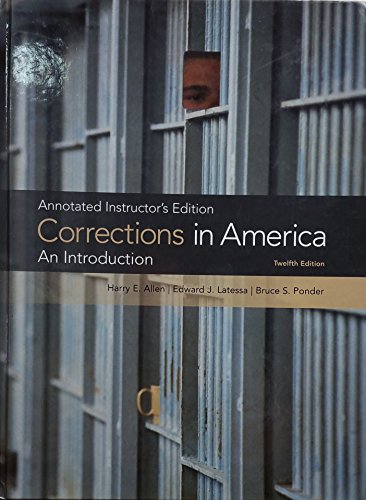 Book Corrections in America An Introduction Annotated Instructor's Edition free