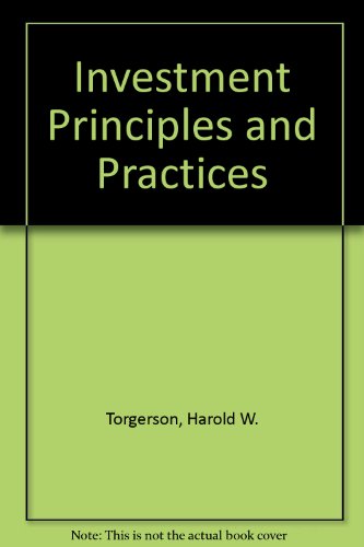 Book Investment Principles And Practices free