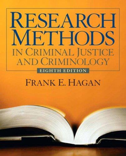Book Research Methods in Criminal Justice and Criminology (8th Edition) free