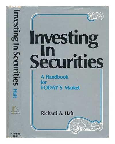 Book Investing In Securities: Handbook For Today's Market free