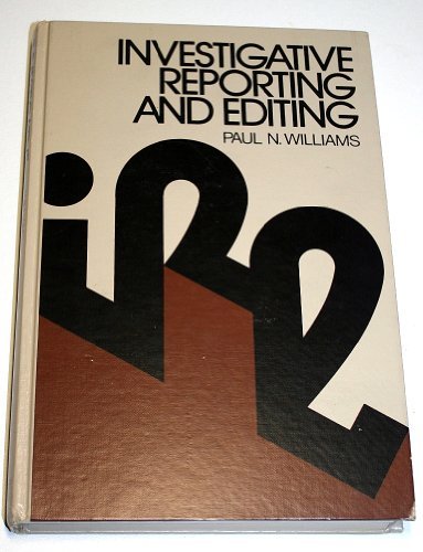 Book Investigative Reporting and Editing free