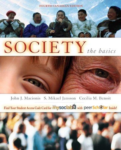 Book Society: The Basics (Fourth Canadian Edition, Fourth Canadian Edition) free